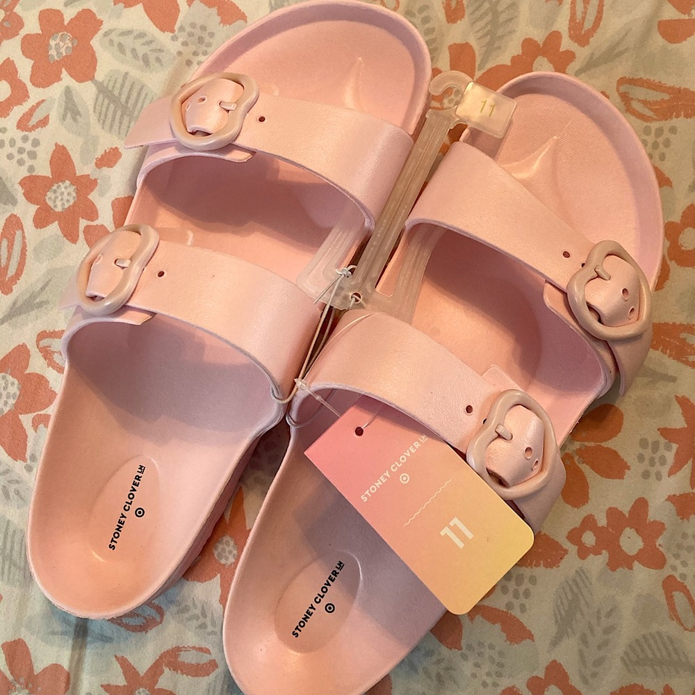 Stoney Clover Lane for Target pink foam sandals